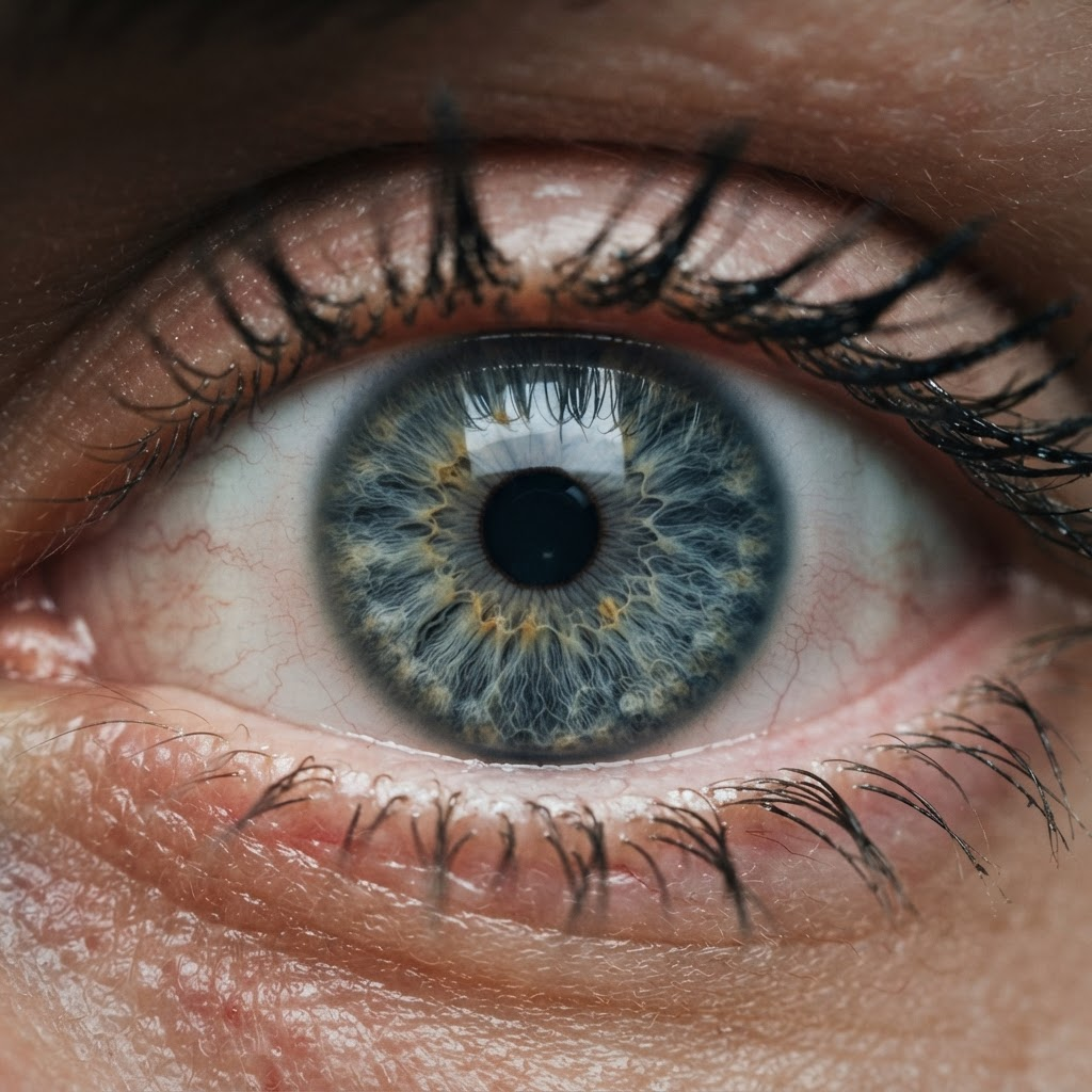 Human Eye — Macro Photograph of the Iris