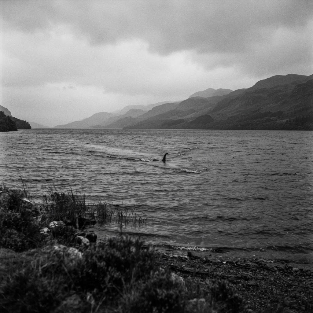 Loch Ness — Surface Disturbance Under Highland Mist