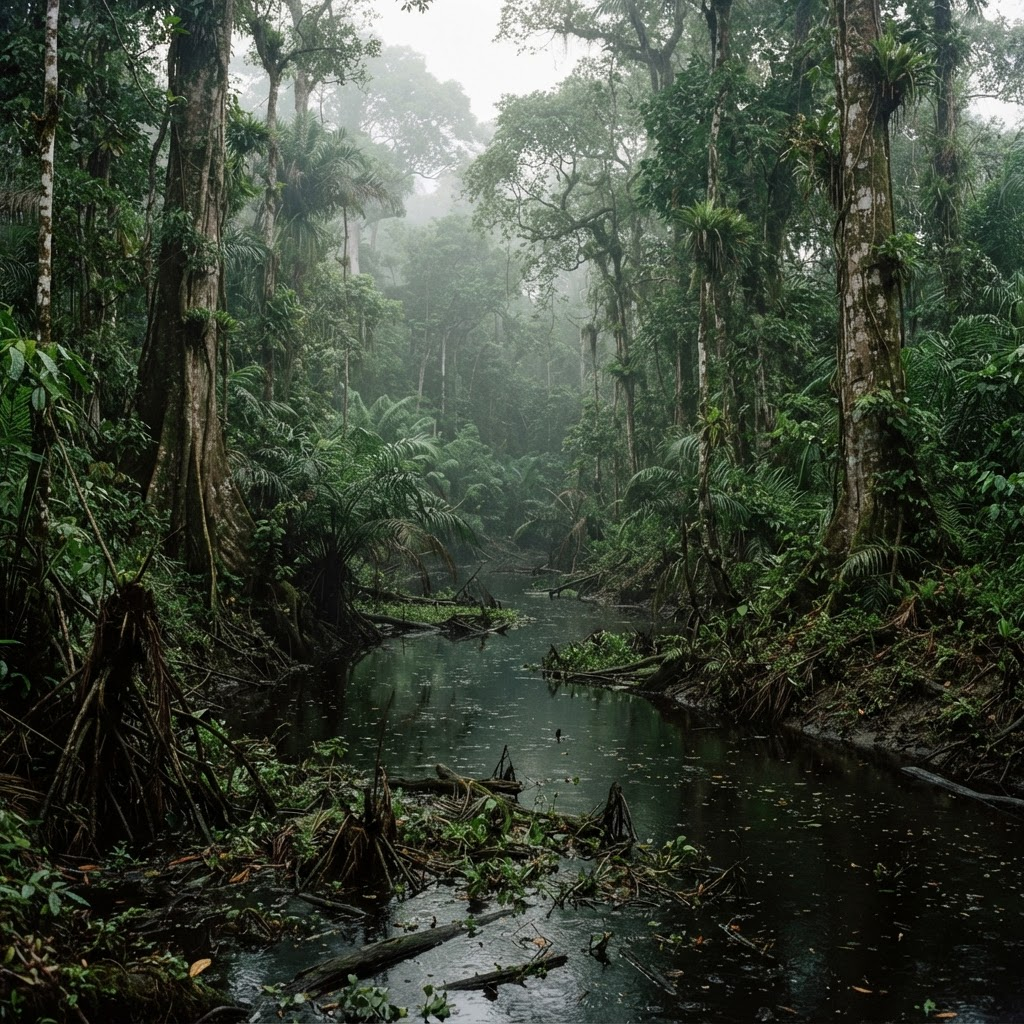 Congo Basin โ No Living Dinosaurs