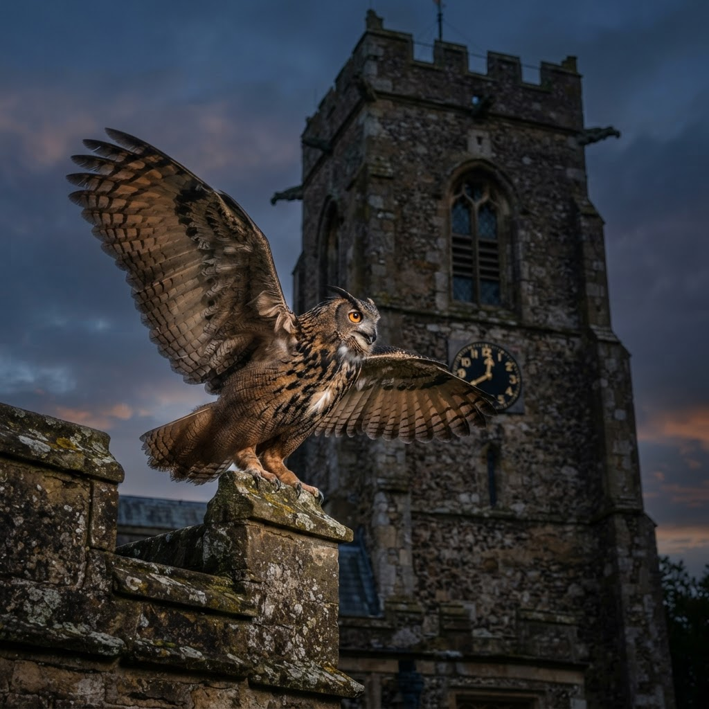 Cornwall 1976 โ Owls and a Borrowed Legend