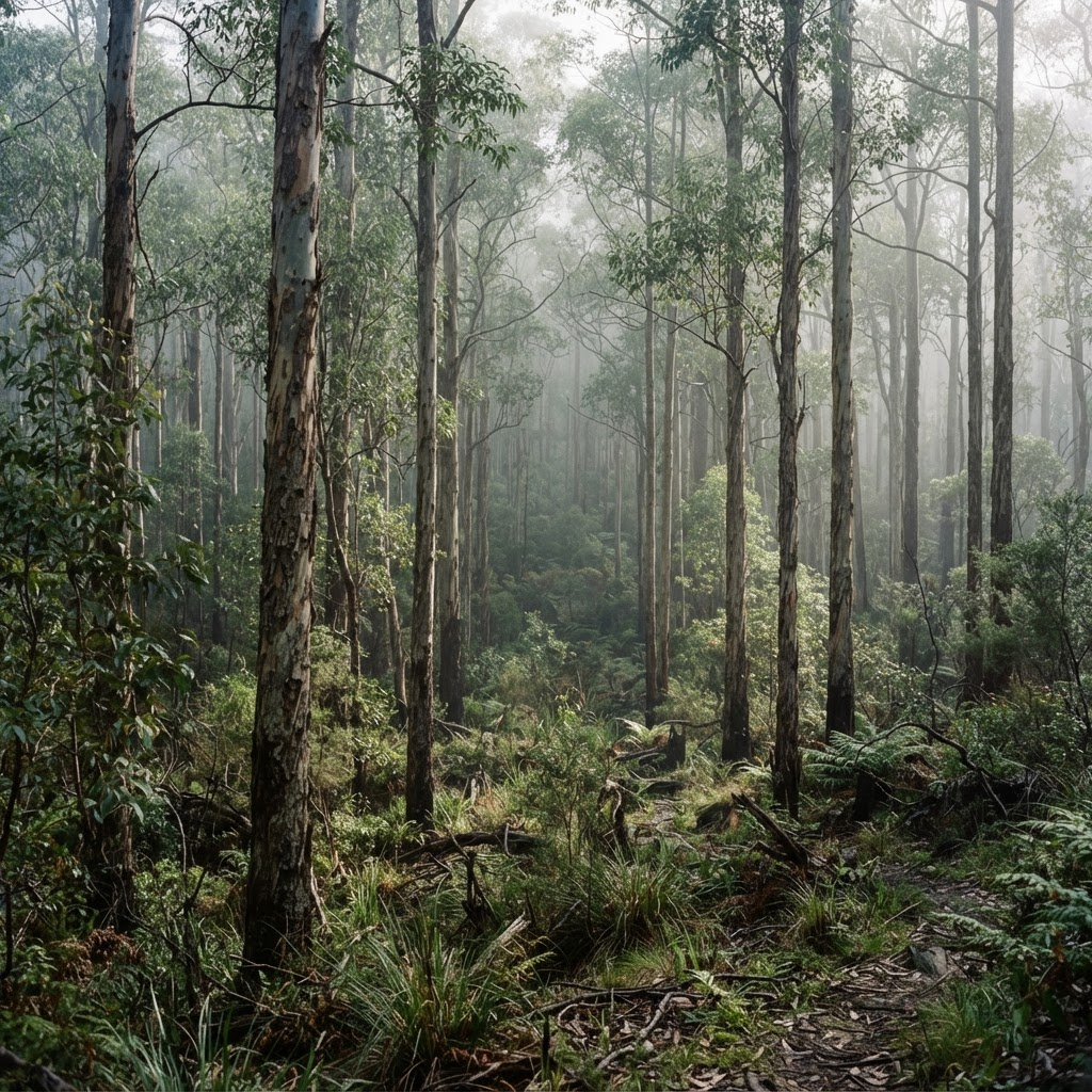 Australian Bush — No Apes Ever Lived Here